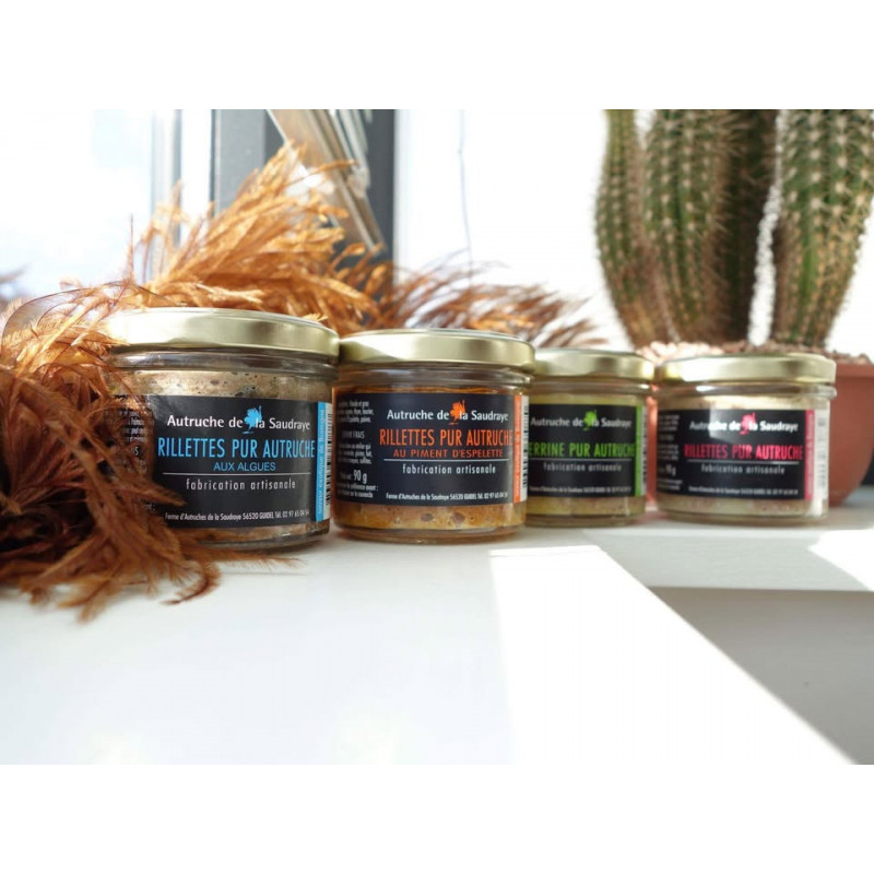 Rillettes d'autruches